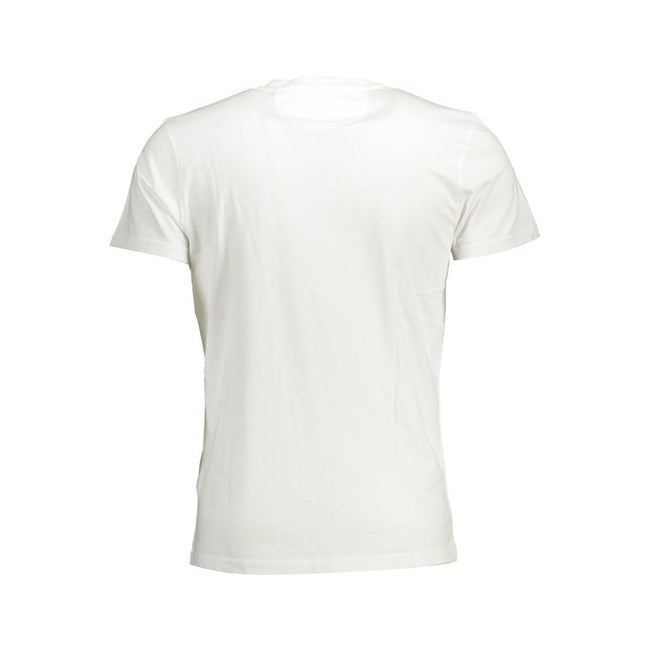 La Martina Bianco Baumwoll-T-Shirt für Herren