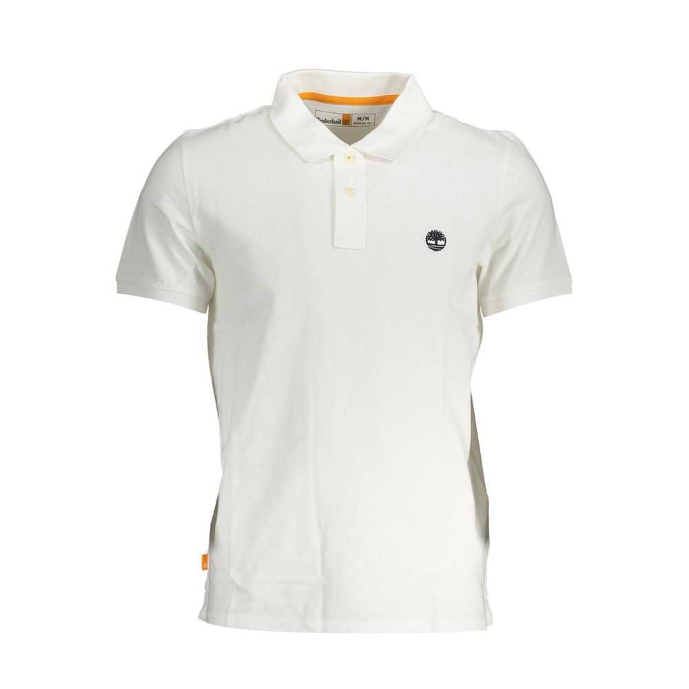 Timberland Cotton Polo Shirt in White