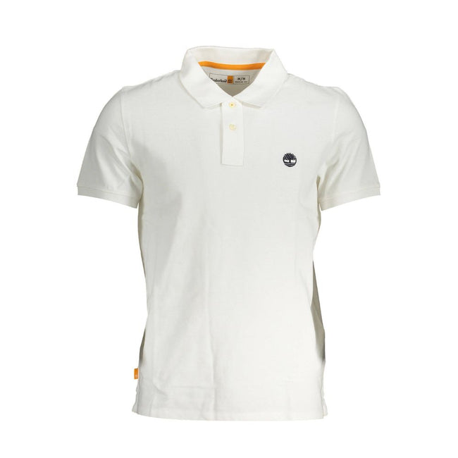 Timberland Baumwoll-Poloshirt in Weiß