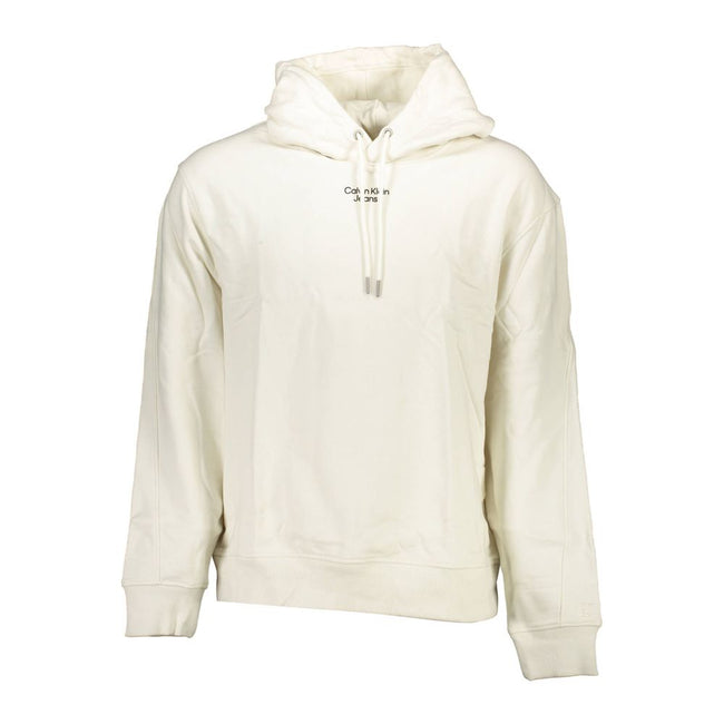 Calvin Klein Bianco Baumwoll-Sweatshirt für Herren