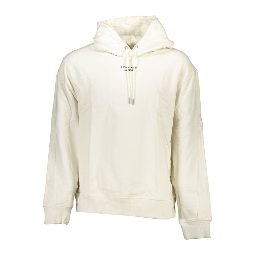 Calvin Klein Bianco Baumwoll-Sweatshirt für Herren