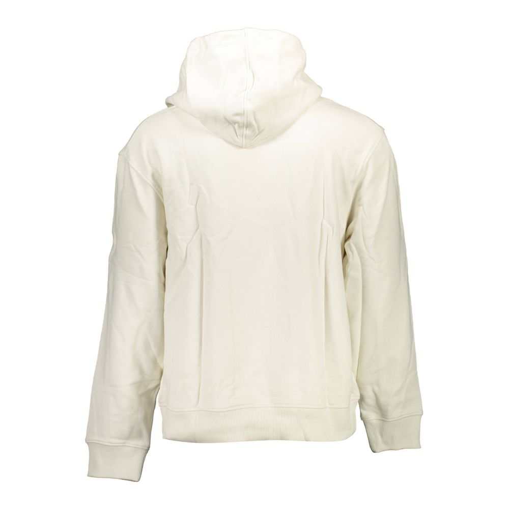 Calvin Klein Men's White Cotton Sweatshirt