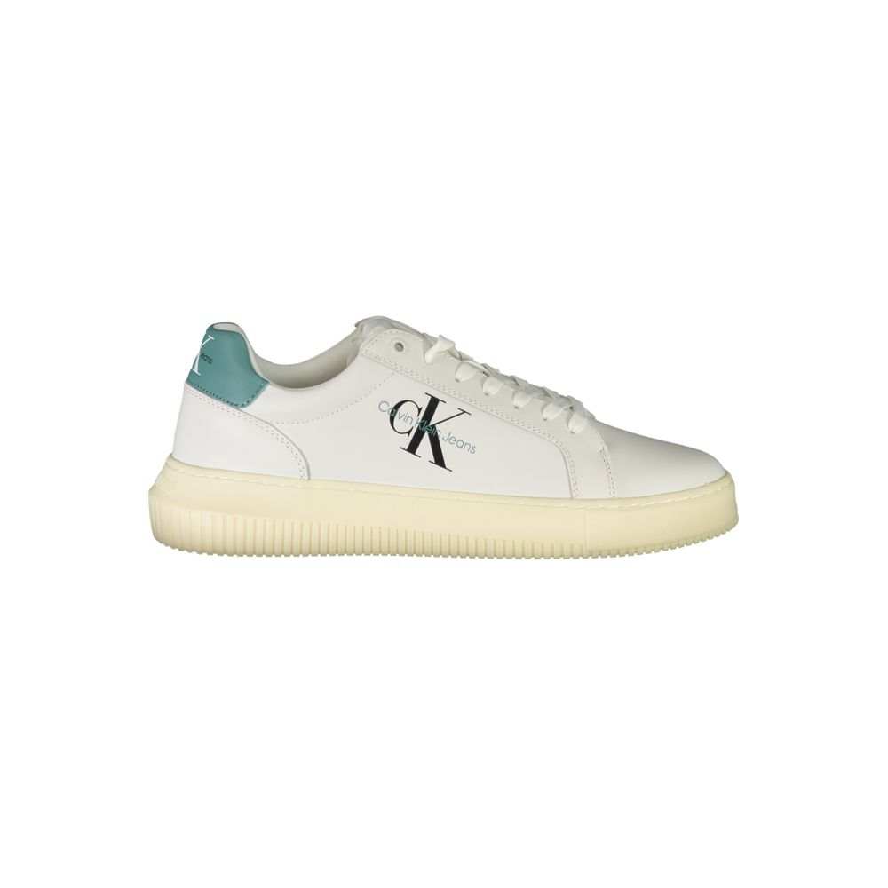 Calvin Klein sneakers made of white polyester
