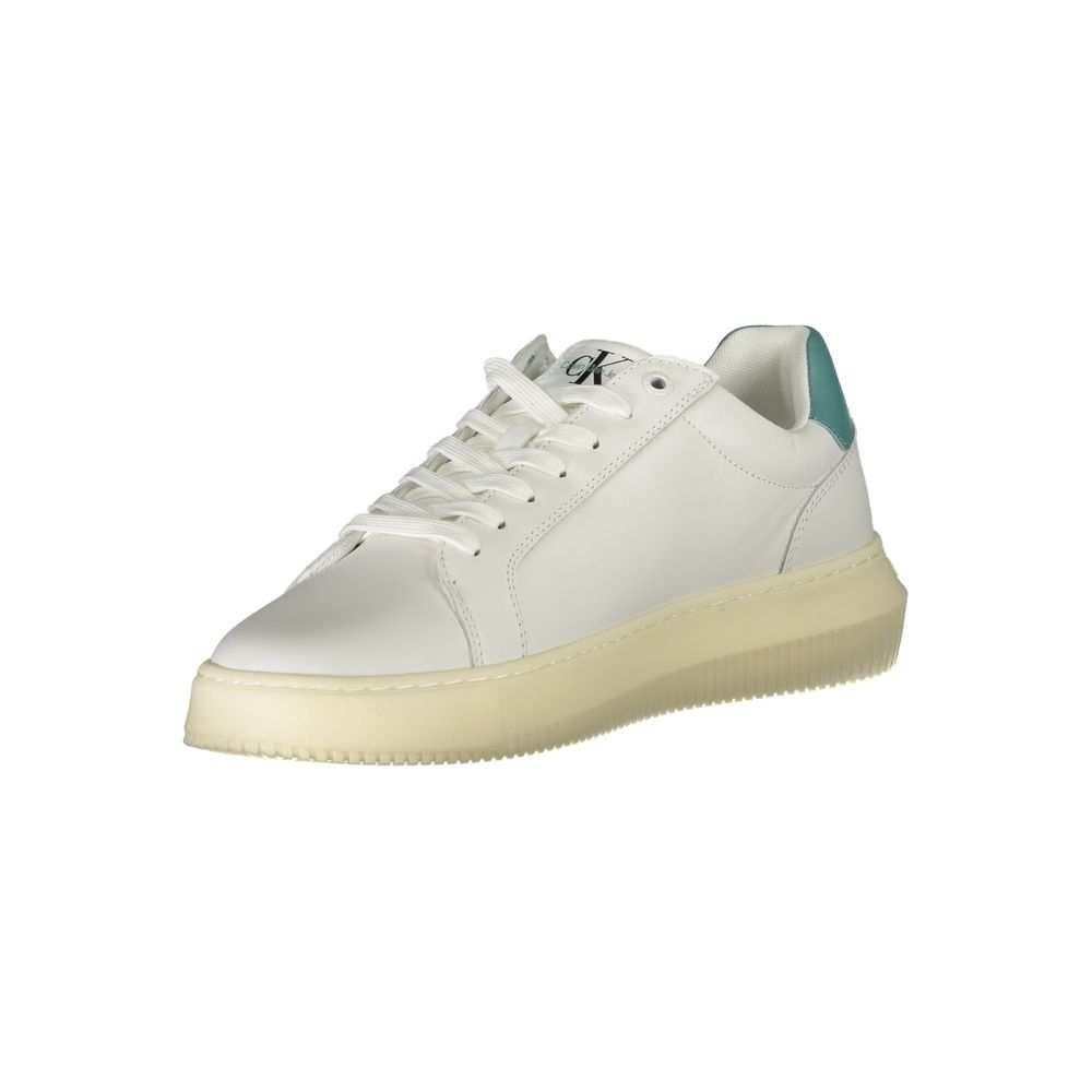 Calvin Klein sneakers made of white polyester