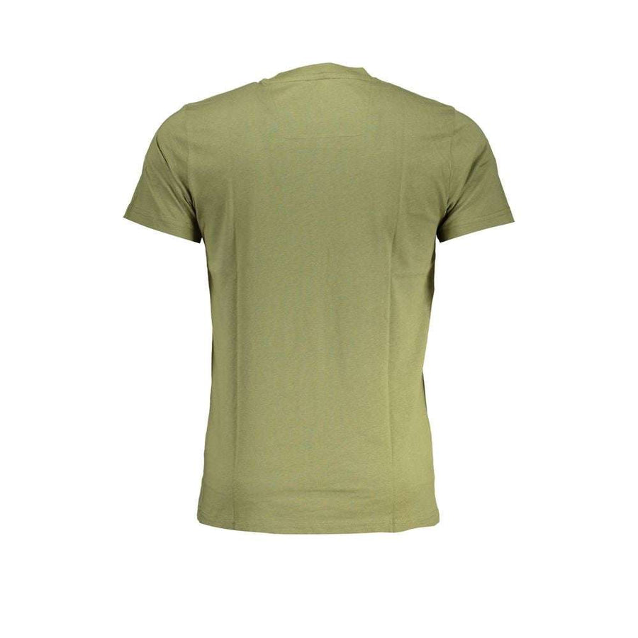 Cavalli Class Men's Green Cotton T-Shirt
