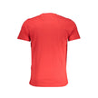 Cavalli Class Rosso Baumwoll-T-Shirt für Herren