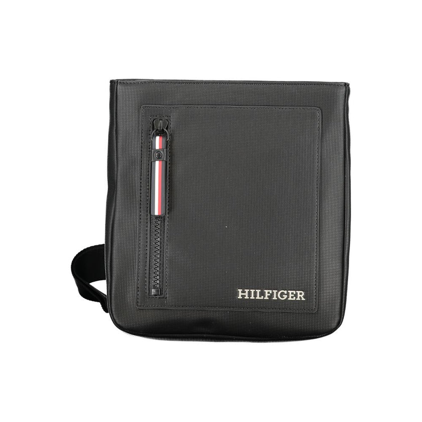 Tommy Hilfiger Schwarze Polyester-Umhängetasche