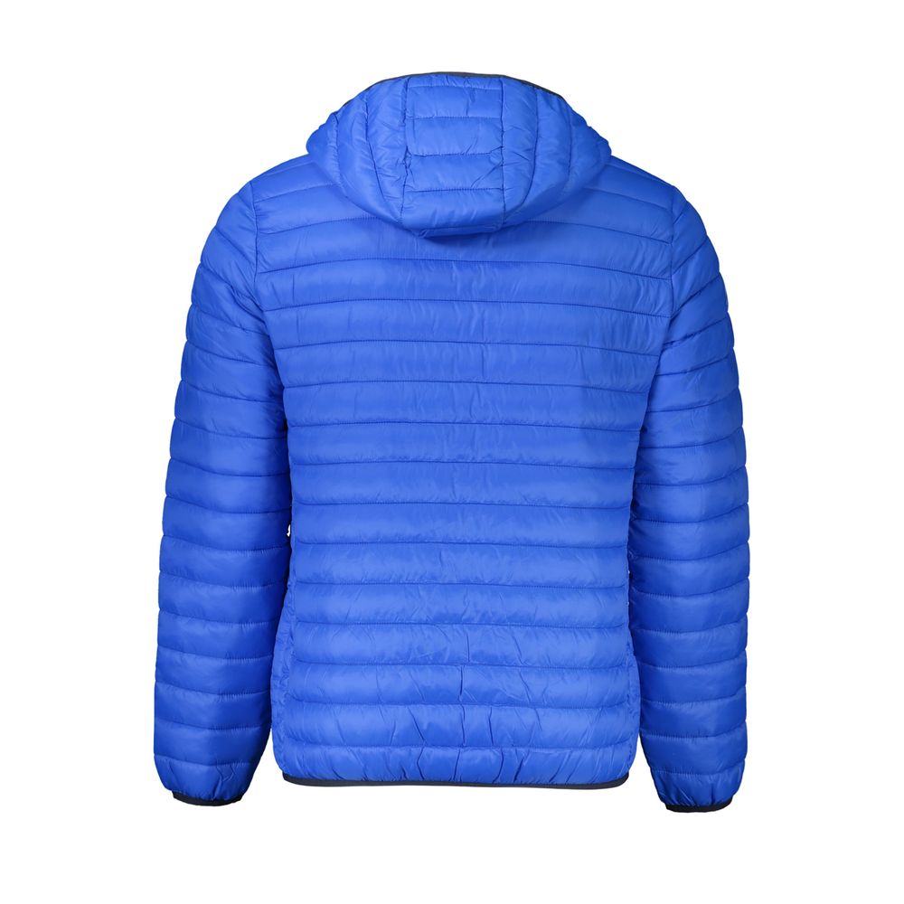 Cavalli Class Men's Jacket in Blue Polyamide