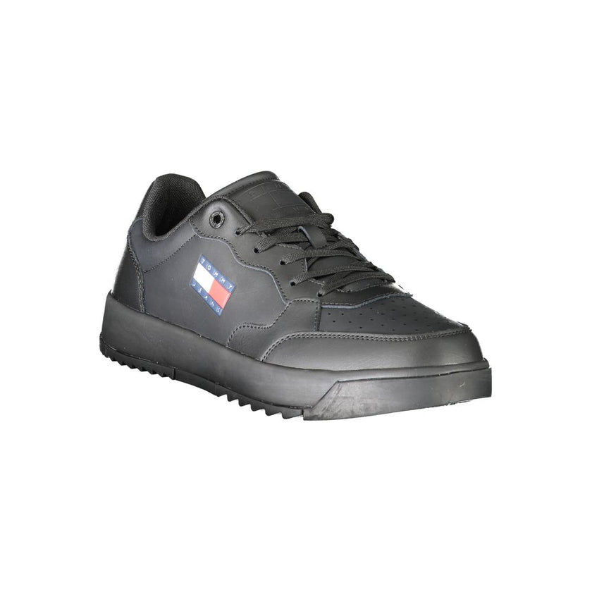 Tommy Hilfiger Nero Poliuretano Herren-Sneaker