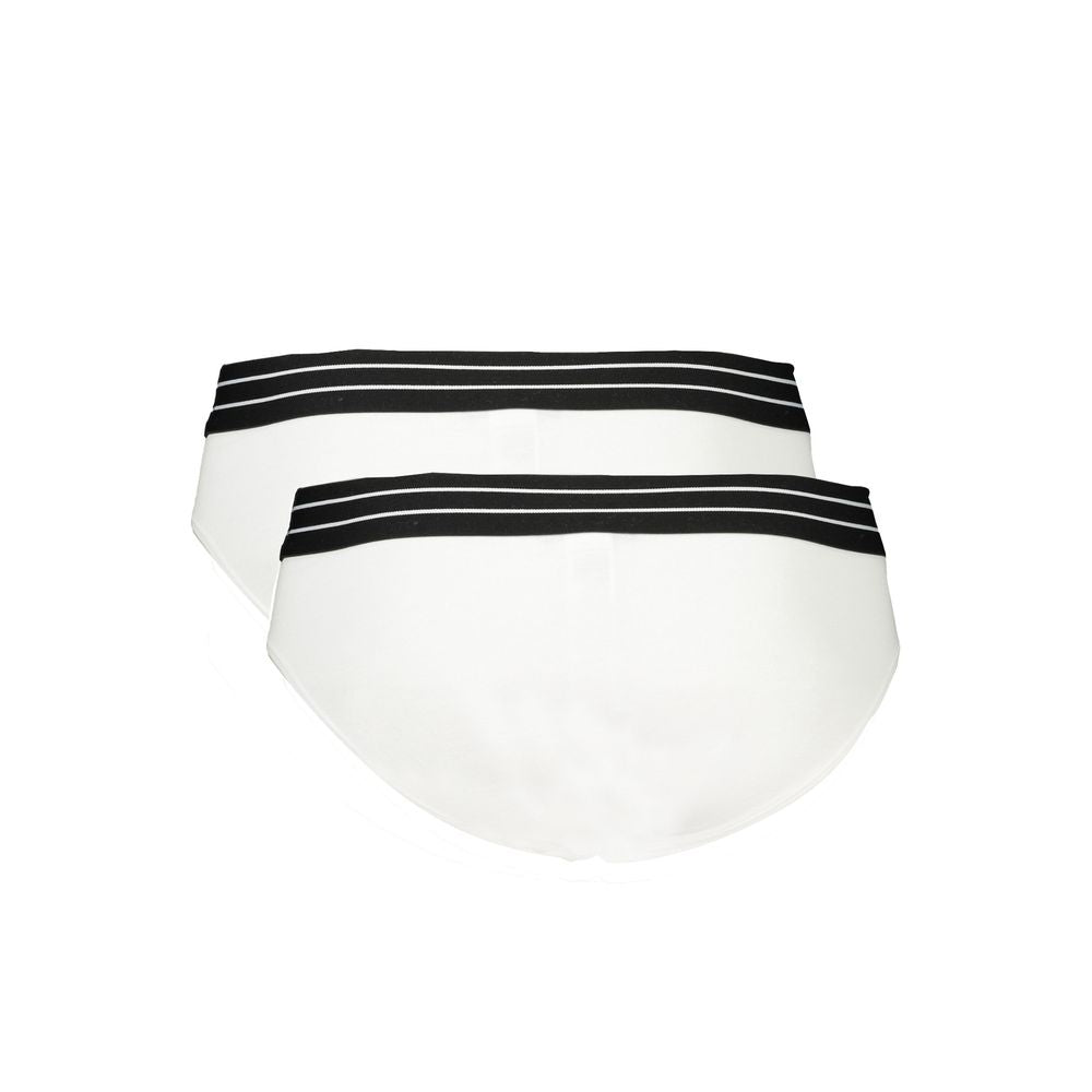Cavalli Class White Cotton Men's Underwear