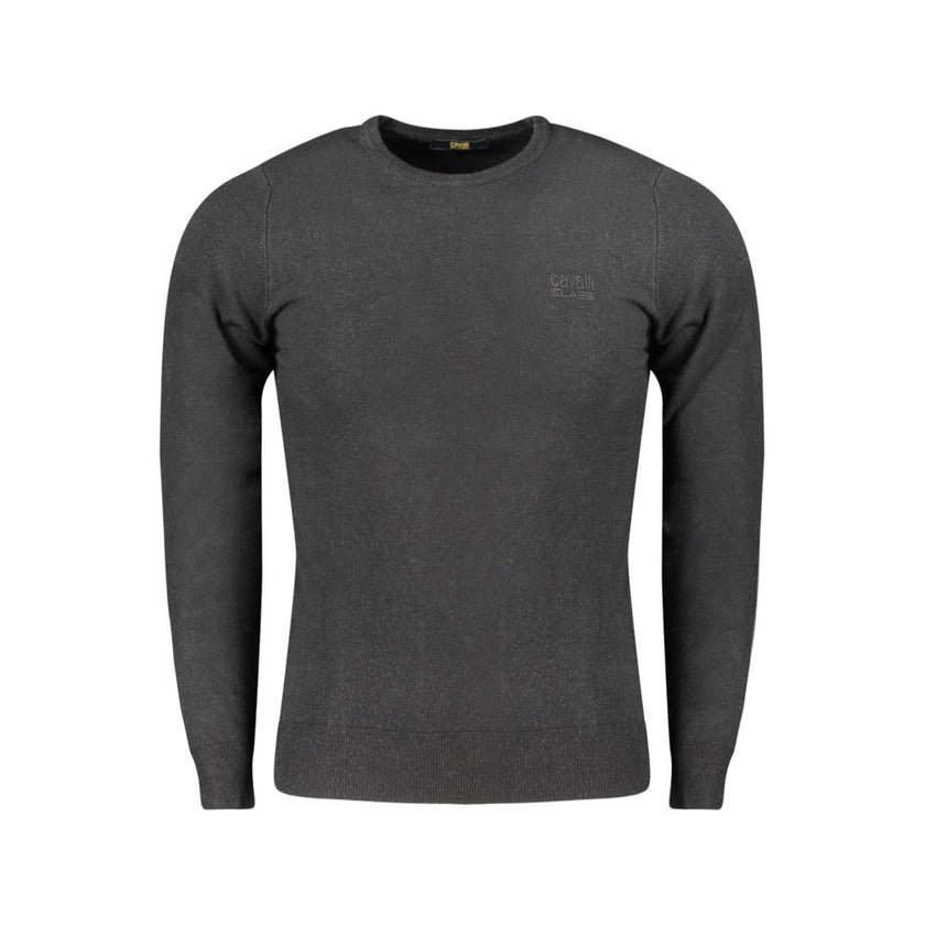 Cavalli Class Nero Viscosa Uomo Maglia