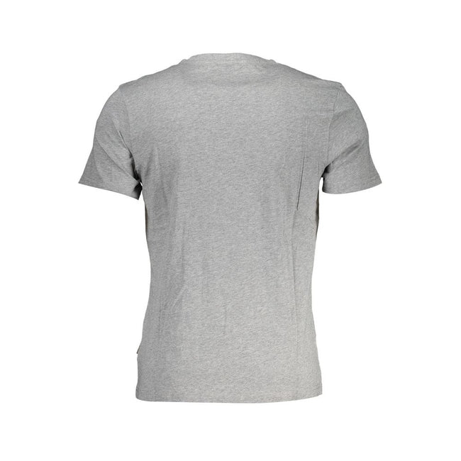 Napapijri Grigio Baumwoll-T-Shirt für Herren