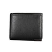 Calvin Klein Schwarzes Leder Portemonnaie