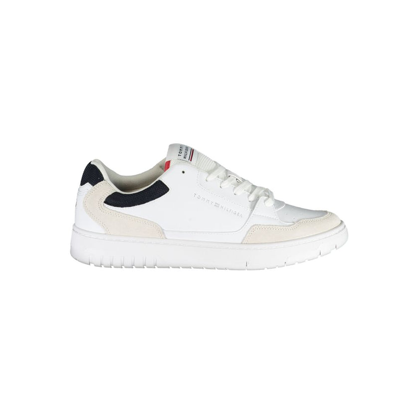 Tommy Hilfiger Weißer Polyester-Sneaker