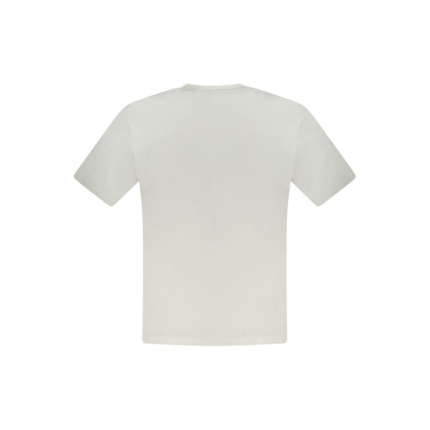 North Sails Bianco Baumwoll-T-Shirt für Herren