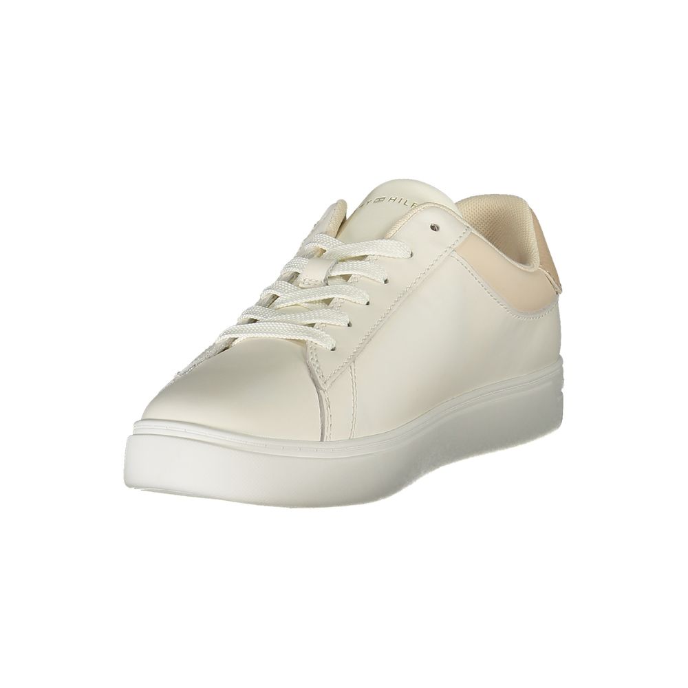Tommy Hilfiger Women's Sneakers in Beige Polyurethane