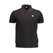 North Sails Schwarzes Herren-Poloshirt aus Baumwolle