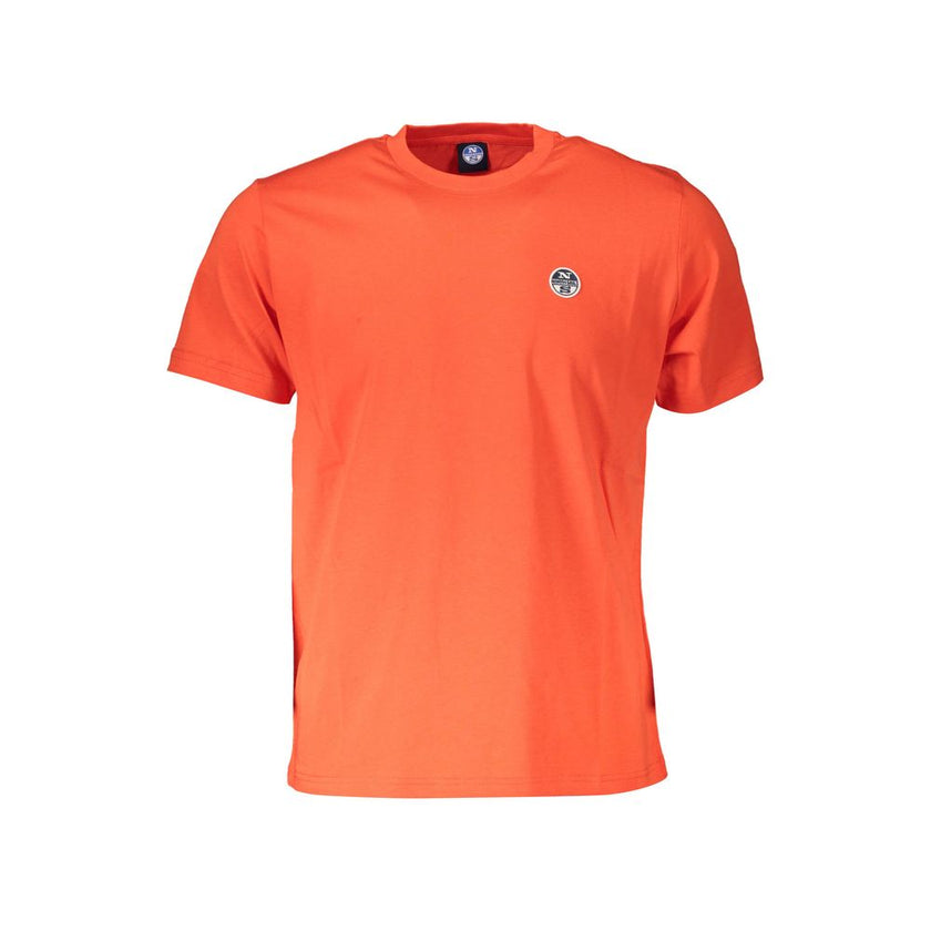 North Sails Baumwoll-T-Shirt in Rot