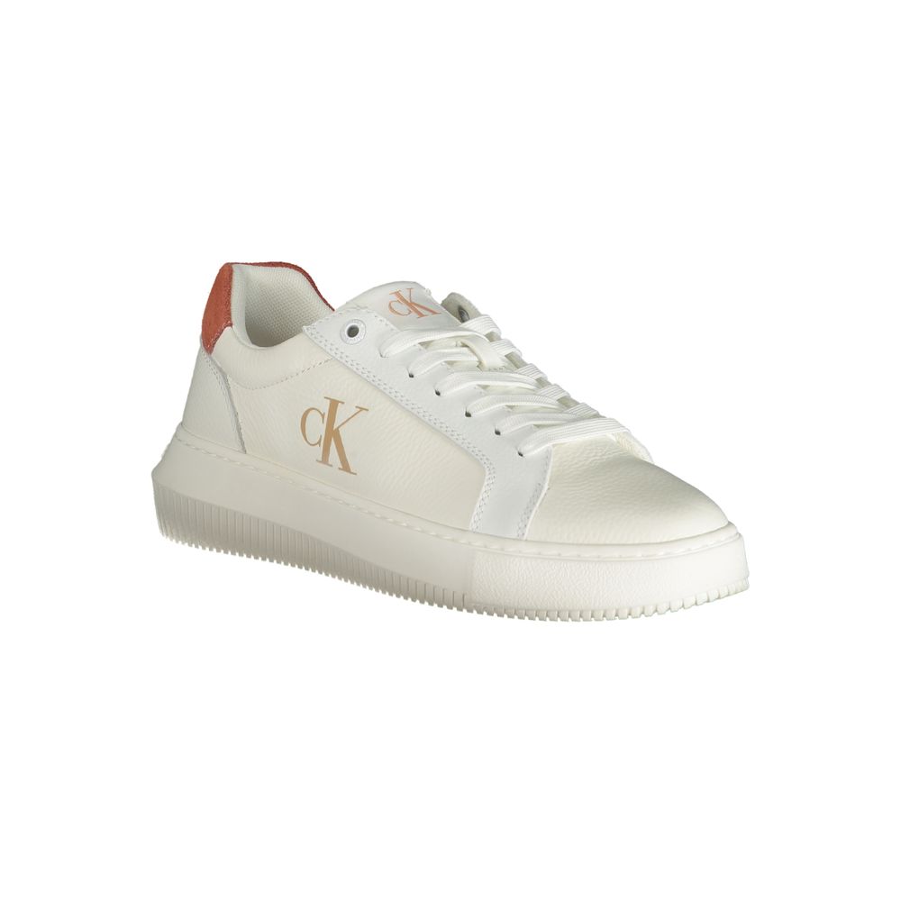 Calvin Klein Bianco Poliuretano Donna Sneaker
