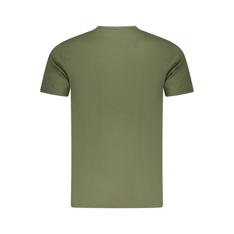 Cavalli Class Men's Green Cotton T-Shirt