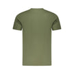 Cavalli Class Verde Baumwoll-T-Shirt für Herren