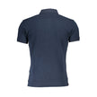 La Martina Blaues Baumwoll-Poloshirt für Herren