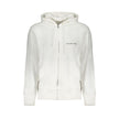 Calvin Klein Weißes Herren-Sweatshirt aus Baumwolle