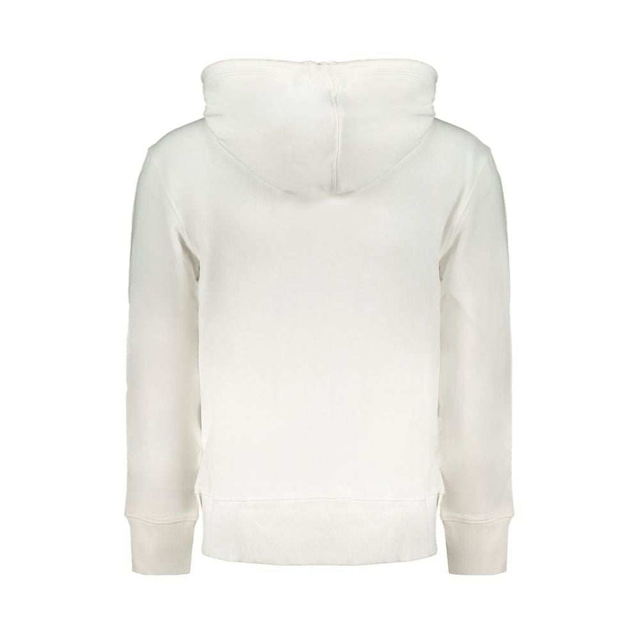 Calvin Klein Weißes Herren-Sweatshirt aus Baumwolle