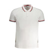 Cavalli Class Weißes Baumwoll-Poloshirt
