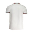 Cavalli Class Weißes Baumwoll-Poloshirt