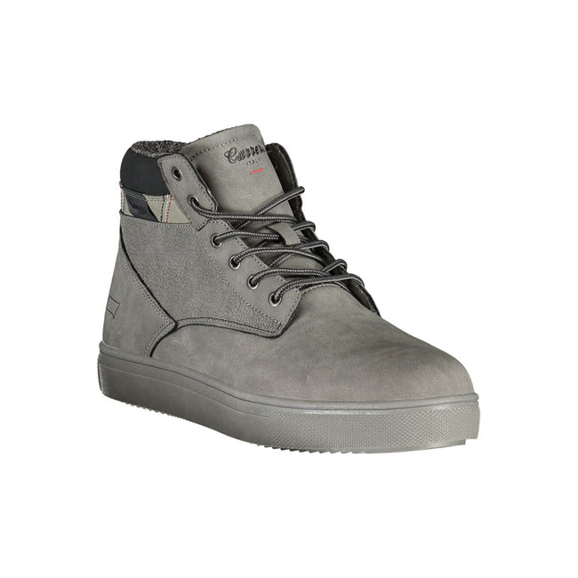 Carrera Grauer Polyester Herrenstiefel