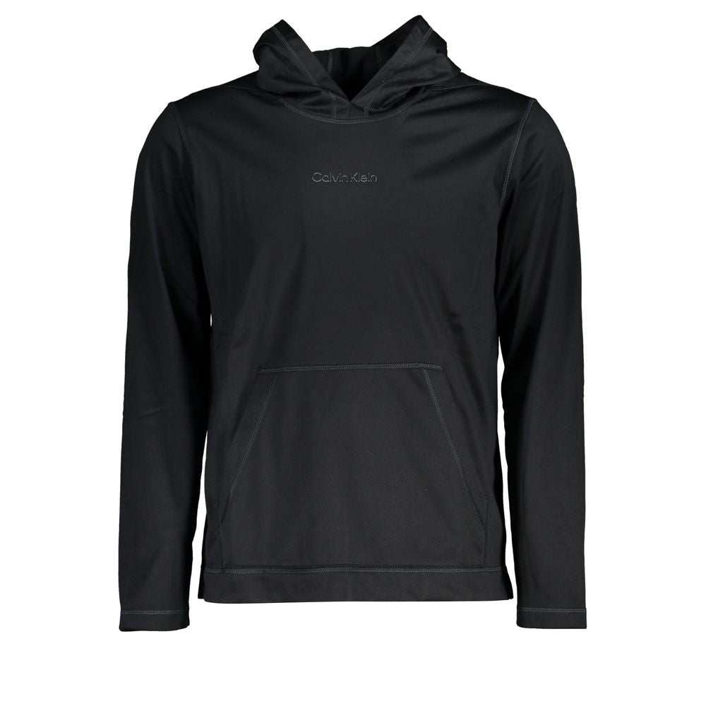 Calvin Klein Men's Black Polyester Hoodie