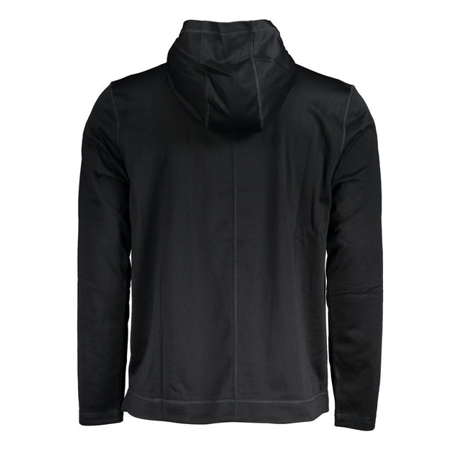 Calvin Klein Schwarzer Polyester Herren-Kapuzenpullover