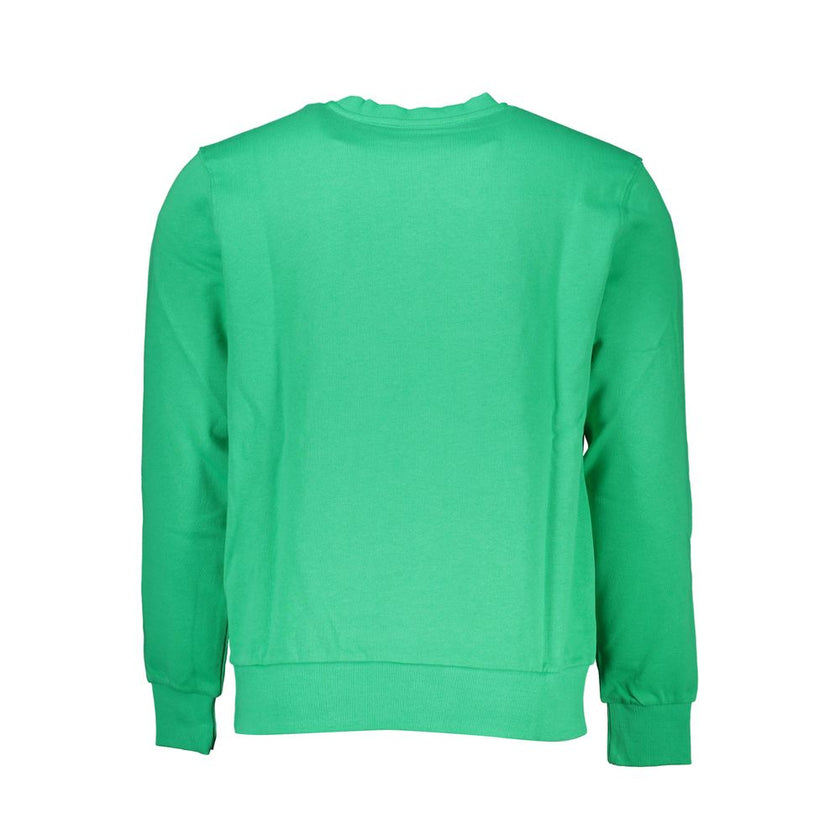 North Sails Grüner Herrenpullover aus Baumwolle