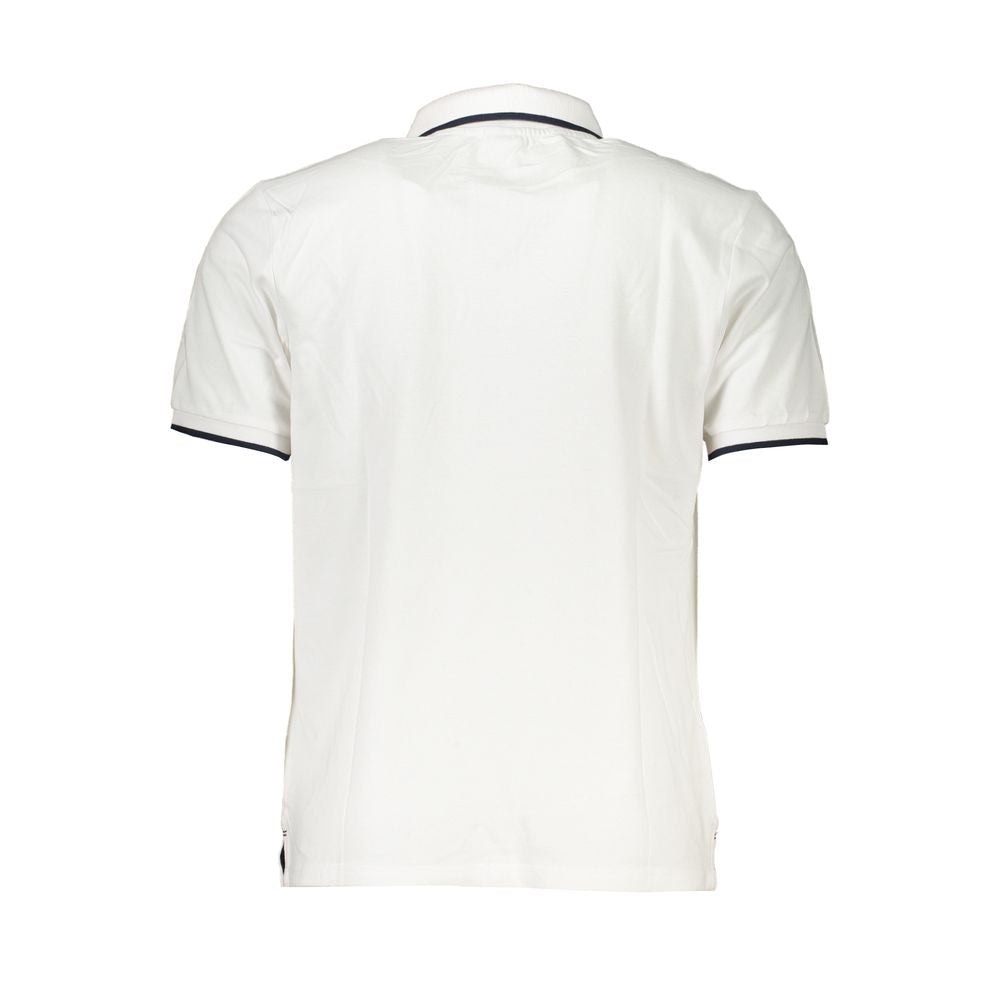 North Sails Baumwoll-Poloshirt in Weiß