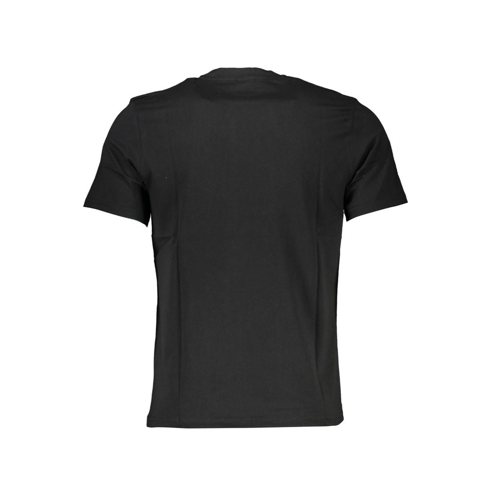 North Sails Schwarzes Baumwoll-T-Shirt für Herren