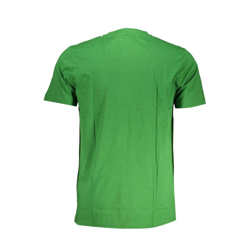 Cavalli Class Men's Green Cotton T-Shirt