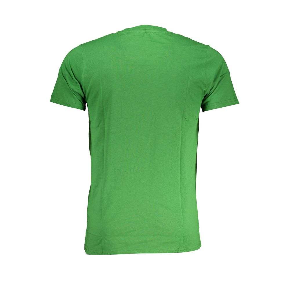Cavalli Class Men's Green Cotton T-Shirt