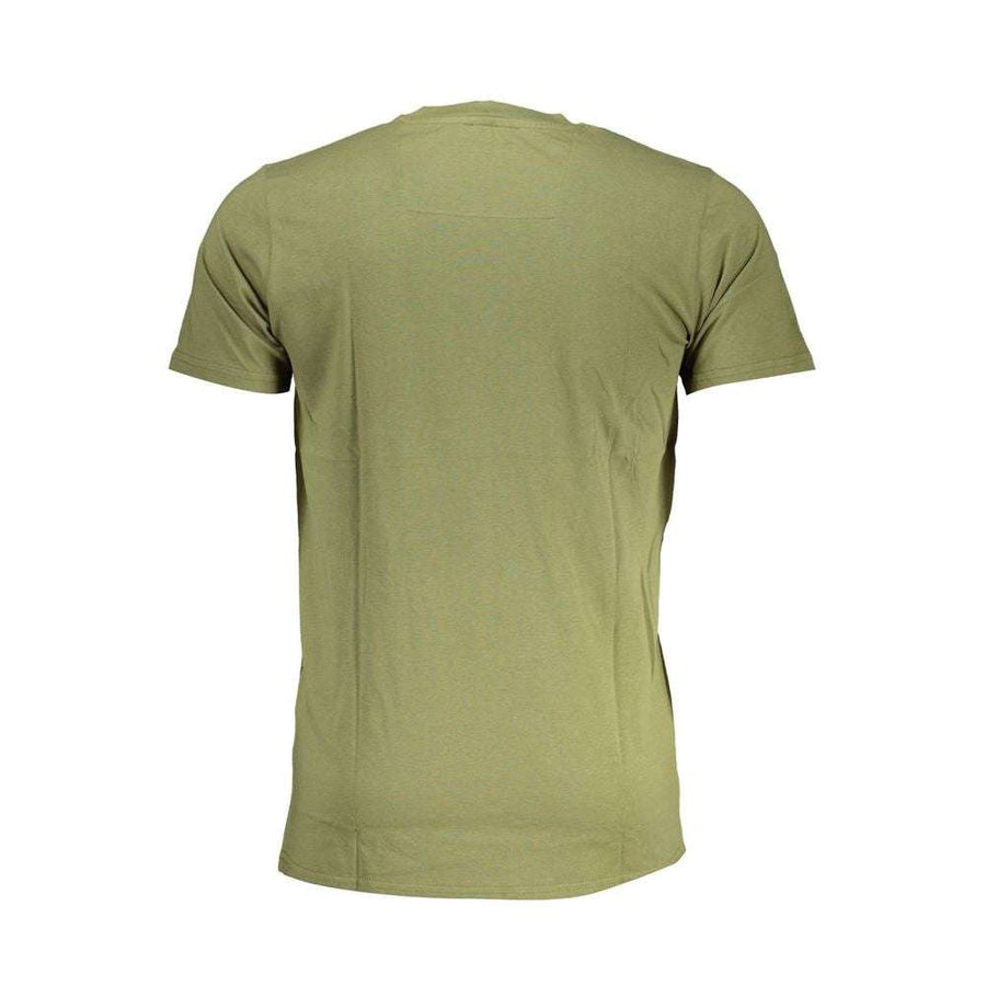 Cavalli Class Men's Green Cotton T-Shirt