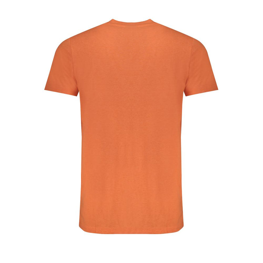 Norway 1963 Arancione Baumwoll-T-Shirt für Herren