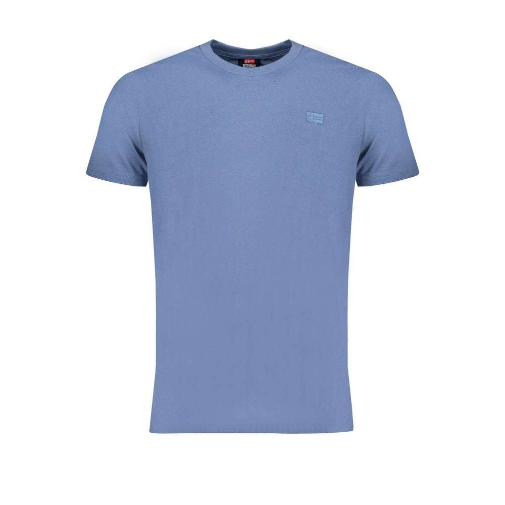 Norway 1963 Blu Baumwoll-T-Shirt für Herren