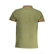 Cavalli Class Verde Baumwoll-Poloshirt für Herren