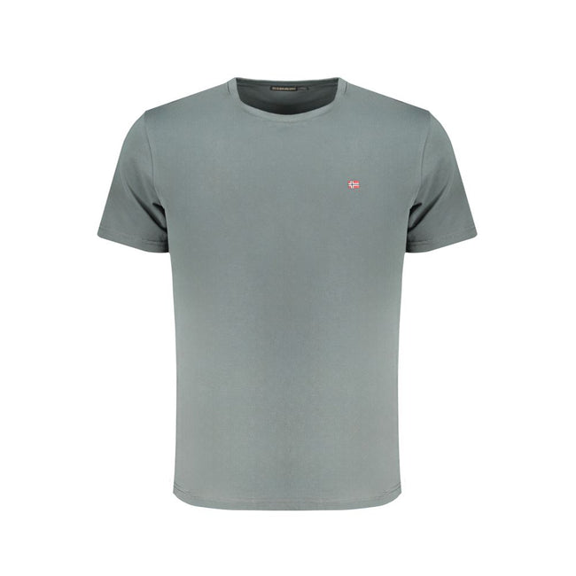 Napapijri Verde Baumwoll-T-Shirt für Herren