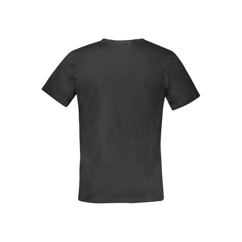 Tommy Hilfiger Schwarzes Baumwoll-T-Shirt für Herren