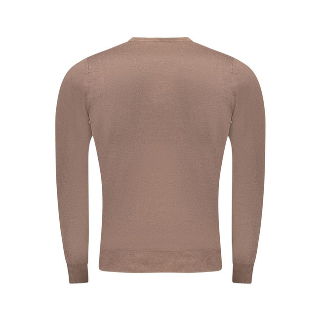 Cavalli Class Brauner Viskose Pullover für Männer
