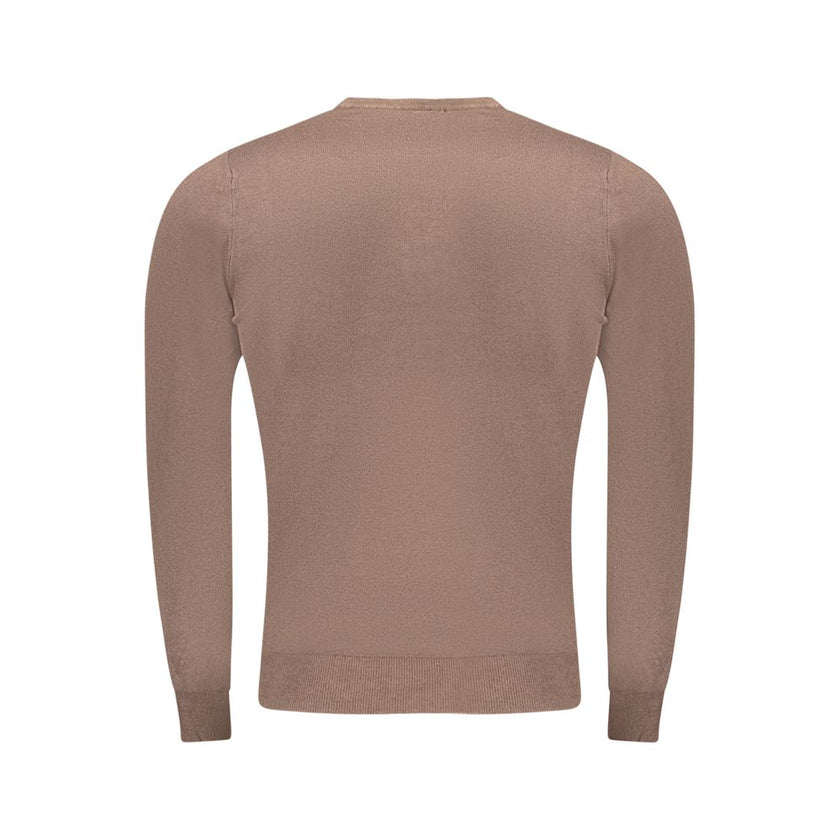 Cavalli Class Brauner Viskose Pullover für Männer