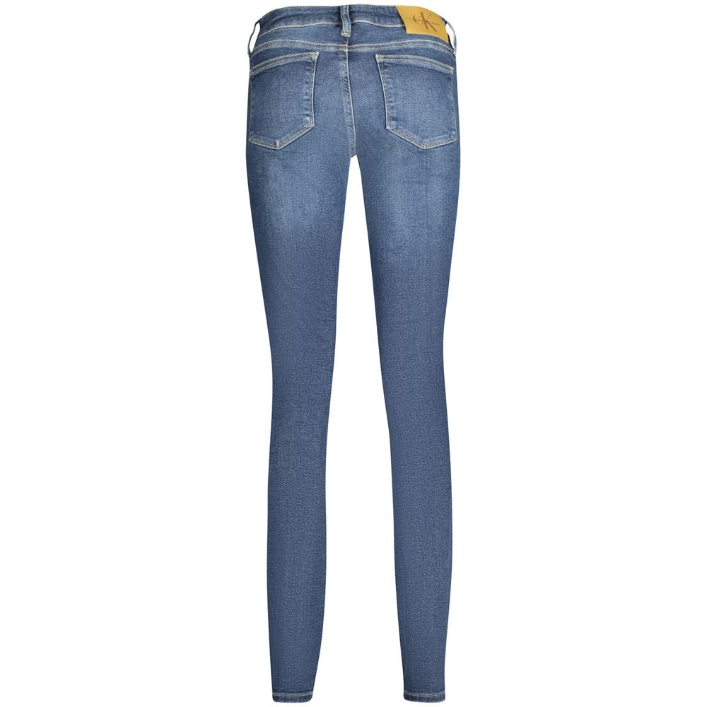 Calvin Klein Blu Baumwoll-Jeans für Damen