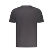 North Sails Schwarzes Baumwoll-T-Shirt für Herren