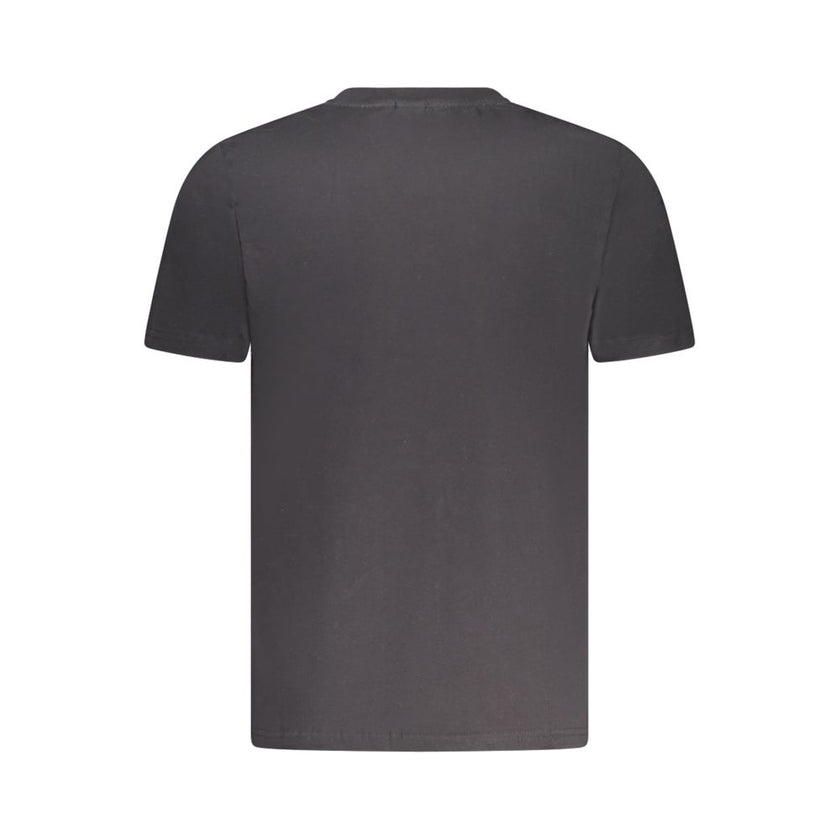North Sails Schwarzes Baumwoll-T-Shirt für Herren