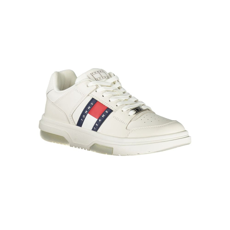 Tommy Hilfiger White Women's Polyurethane Sneakers